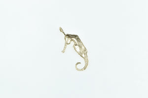 14K Sea Horse Ocean Animal Marine Life Charm/Pendant Yellow Gold