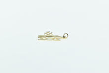 Load image into Gallery viewer, 14K #1 Number One Mom Mother&#39;s Day Charm/Pendant Yellow Gold