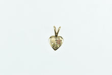 Load image into Gallery viewer, 14K Love Symbol Flower Heart Romantic Cute Charm/Pendant Yellow Gold