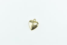 Load image into Gallery viewer, 14K Puffy Heart Love Symbol Vintage Romantic Charm/Pendant Yellow Gold