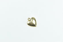 Load image into Gallery viewer, 14K Puffy Heart Love Symbol Vintage Romantic Charm/Pendant Yellow Gold