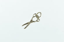 Load image into Gallery viewer, 10K 3D Scissors Shears Hair Cut Barber Stylist Charm/Pendant Yellow Gold