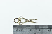 Load image into Gallery viewer, 10K 3D Scissors Shears Hair Cut Barber Stylist Charm/Pendant Yellow Gold