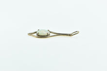 Load image into Gallery viewer, 14K Vintage Natural Opal Point Drop Statement Pendant Yellow Gold