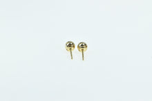 Load image into Gallery viewer, 14K 5.0mm Vintage Classic Round Ball Stud Earrings Yellow Gold