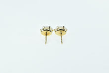 Load image into Gallery viewer, 14K Oval Vintage Natural Opal Classic Stud Earrings Yellow Gold