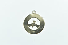 Load image into Gallery viewer, 14K Myrtle Beach South Carolina Sea Gull Travel Charm/Pendant Yellow Gold