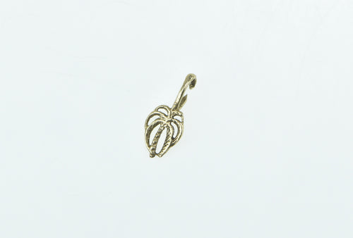 14K Palm Tree Tropical Motif Beach Travel Charm/Pendant Yellow Gold