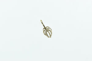 14K Palm Tree Tropical Motif Beach Travel Charm/Pendant Yellow Gold