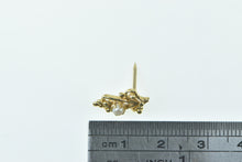 Load image into Gallery viewer, 14K Ornate Scroll Filigree 2.9mm Pearl Lapel Pin/Brooch Yellow Gold