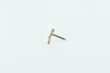 Load image into Gallery viewer, 14K Cross Christian Faith Symbol Religious Lapel Pin/Brooch Yellow Gold