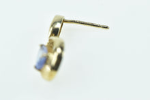 Load image into Gallery viewer, 14K Pear Tanzanite Tear Drop Dangle Single Earring Yellow Gold