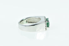 Load image into Gallery viewer, 14K 1.98 Ctw Natural Emerald Diamond Halo Statement Ring White Gold