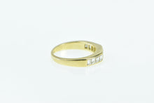 Load image into Gallery viewer, 18K 0.75 Ctw Baguette Cut Diamond Wedding Band Ring Yellow Gold