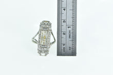 Load image into Gallery viewer, Platinum Art Deco Diamond Thomax Modified Watch Ring