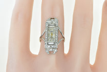 Load image into Gallery viewer, Platinum Art Deco Diamond Thomax Modified Watch Ring