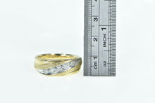 Load image into Gallery viewer, 10K 0.47 Ctw Diamond Classic Men&#39;s Wedding Band Ring Yellow Gold