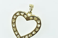 Load image into Gallery viewer, 14K 0.65 Ctw Diamond Heart Love Symbol Romantic Pendant Yellow Gold