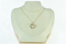 Load image into Gallery viewer, 14K 0.65 Ctw Diamond Heart Love Symbol Romantic Pendant Yellow Gold