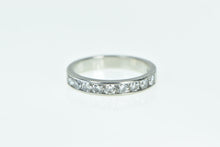 Load image into Gallery viewer, Platinum 0.54 Ctw Diamond Classic Wedding Band Ring