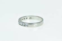 Load image into Gallery viewer, Platinum 0.54 Ctw Diamond Classic Wedding Band Ring