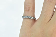 Load image into Gallery viewer, Platinum 0.54 Ctw Diamond Classic Wedding Band Ring