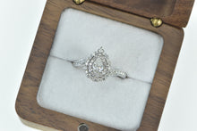 Load image into Gallery viewer, 14K 1.21 Ctw Diamond Truly Zac Posen Engagement Ring White Gold