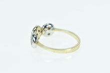 Load image into Gallery viewer, 14K 0.28 Ctw Diamond Circle Geometric Statement Ring Yellow Gold