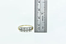 Load image into Gallery viewer, 14K 0.40 Ctw Diamond Squared Vintage Band Ring Yellow Gold