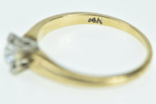 Load image into Gallery viewer, 14K 1940&#39;s 0.22 Ct Diamond Solitaire Engagement Ring Yellow Gold