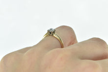 Load image into Gallery viewer, 14K 1940&#39;s 0.22 Ct Diamond Solitaire Engagement Ring Yellow Gold