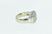 Load image into Gallery viewer, 14K 0.40 Ctw Art Deco Diamond Squared Statement Ring White Gold