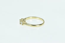 Load image into Gallery viewer, 14K 0.58 Ctw Three Diamond Classic Engagement Ring Yellow Gold