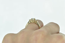 Load image into Gallery viewer, 14K 0.58 Ctw Three Diamond Classic Engagement Ring Yellow Gold