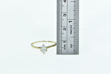 Load image into Gallery viewer, 14K 0.36 Ct Marquise Diamond Solitaire Engagement Ring Yellow Gold