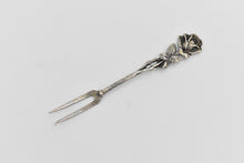 Load image into Gallery viewer, 800 Silver Hildesheimer Rose Pickle Fork