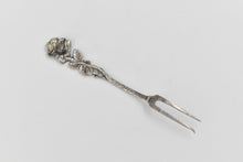 Load image into Gallery viewer, 800 Silver Hildesheimer Rose Pickle Fork