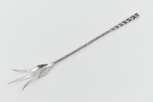Load image into Gallery viewer, Sterling Silver Whiting Twist Handle Lettuce Fork