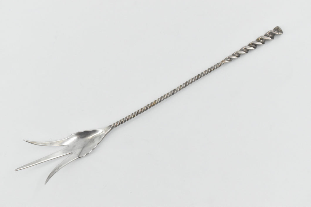 Sterling Silver Whiting Twist Handle Lettuce Fork