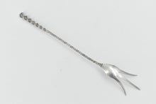 Load image into Gallery viewer, Sterling Silver Whiting Twist Handle Lettuce Fork