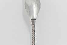 Load image into Gallery viewer, Sterling Silver Whiting Twist Handle Lettuce Fork