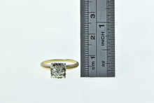 Load image into Gallery viewer, 14K 1940&#39;s Diamond Squared Cluster Engagement Ring Yellow Gold