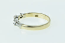 Load image into Gallery viewer, 14K 0.52 Ctw Baguette Diamond Wedding Band Ring Yellow Gold