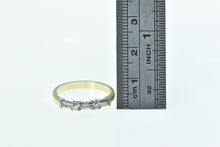 Load image into Gallery viewer, 14K 0.52 Ctw Baguette Diamond Wedding Band Ring Yellow Gold