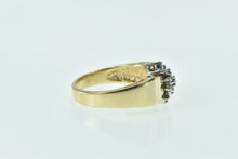 Load image into Gallery viewer, 14K Oval Diamond Cluster Vintage Statement Ring Yellow Gold