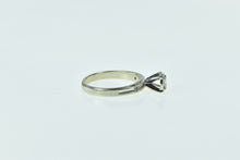 Load image into Gallery viewer, 14K 1940&#39;s 0.15 Ct Diamond Solitaire Promise Ring White Gold