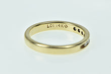 Load image into Gallery viewer, 14K 0.14 Ctw Diamond Wedding Band Ring Yellow Gold