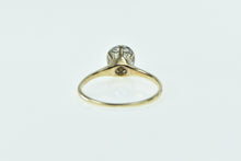 Load image into Gallery viewer, 14K 1940&#39;s 0.21 Ctw Diamond Round Engagement Ring Yellow Gold