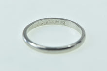 Load image into Gallery viewer, Platinum 2.1mm Vintage Classic Wedding Band Ring