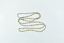 Load image into Gallery viewer, 14K 1.5mm Vintage Serpentine Twist Spiral Chain Necklace 18.25&quot; Yellow Gold